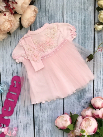 Купить оптом 160 - К/Р. Платье с повязкой на голову,хлопок 100 % интерлок 56,62,68 в Смоленске